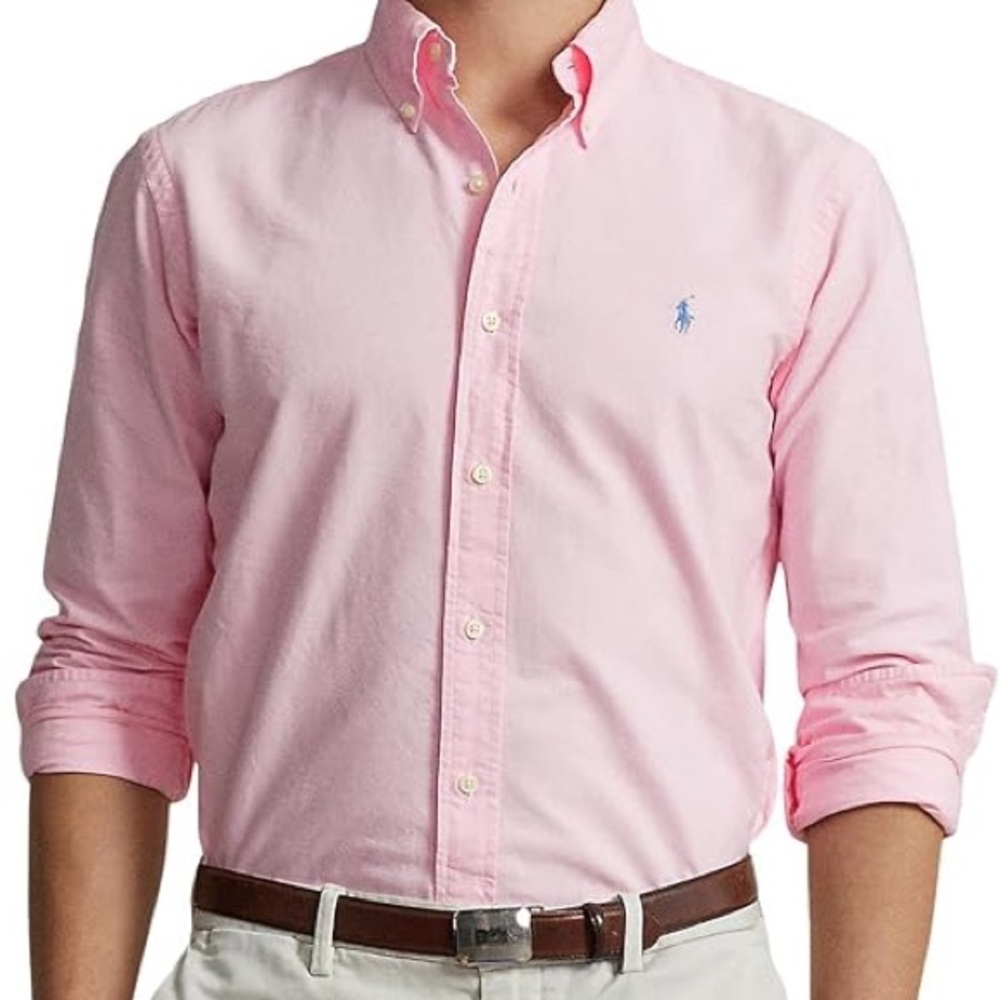 R2-15 NWT Mens Size L Polo Ralph Lauren Men's Classic Fit Shirt $125.00
